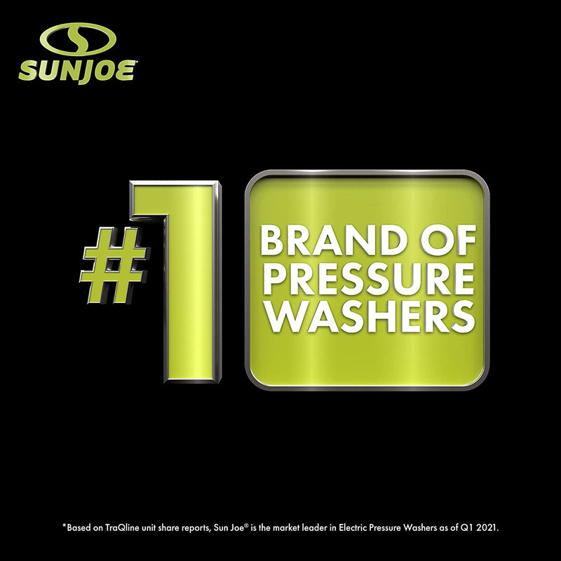 Restored Scratch and Dent Sun Joe SPX3000 Electric Pressure Washer (green) | 14.5-Amp | 2030 PSI Max* | 1.76 GPM Max* | Scratch and Dent