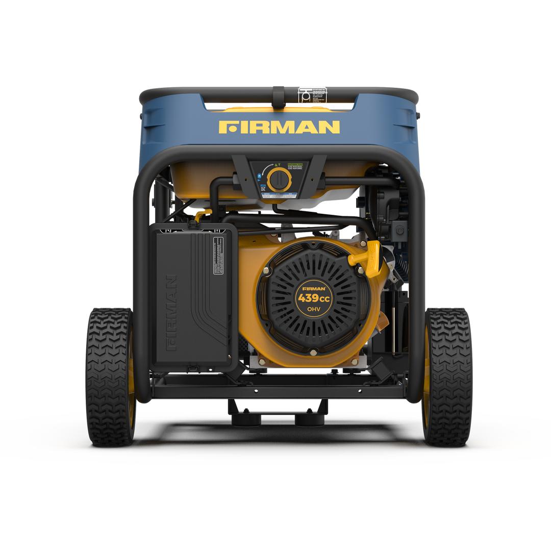 Firman T07571 TRI FUEL 7500W PORTABLE GENERATOR ELECTRIC START 120/240V [Remanufactured]