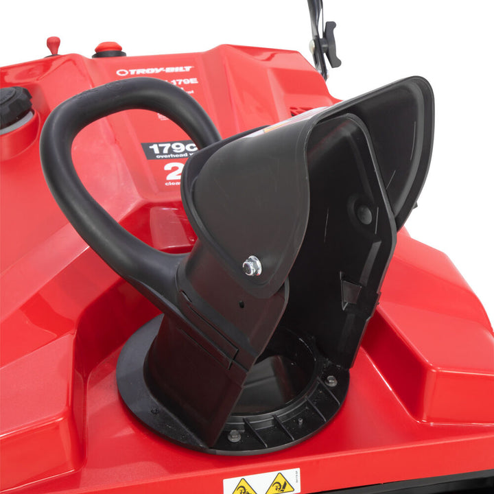 Restored Troy-Bilt 179E | Squall 21 in. 179 cc Single-Stage Gas Snow Blower with Electric Start and E-Z Chute Control (Refurbished)