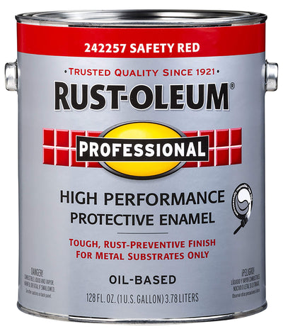 RUST-OLEUM 242257 Professional Gallon Safety Red Protective Enamel