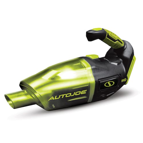 Restored Auto Joe 24V-AJVAC-CT 24-Volt Cordless Wet/Dry Handheld Vacuum | 5 Attachments & Carry Bag | Tool Only (Refurbished)