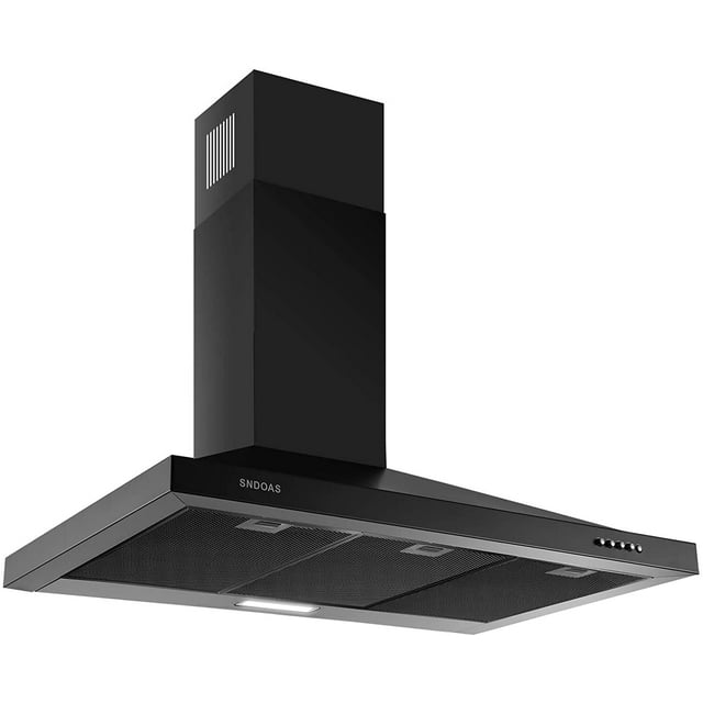 Restored SNDOAS Range Hood - 36 inch Wall Mount Range Hood - Kitchen Vent Hood (Refurbished)