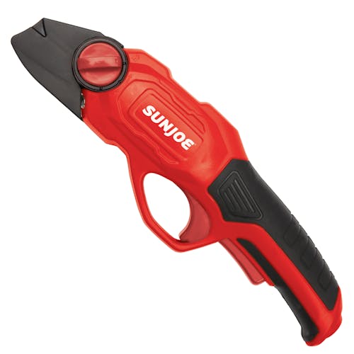 Sun Joe PJ3600C 3.6V 2000 mAh .6 Sec Rapid Cutting Cordless Rechargeable Power Pruner | Blue [Remanufactured]