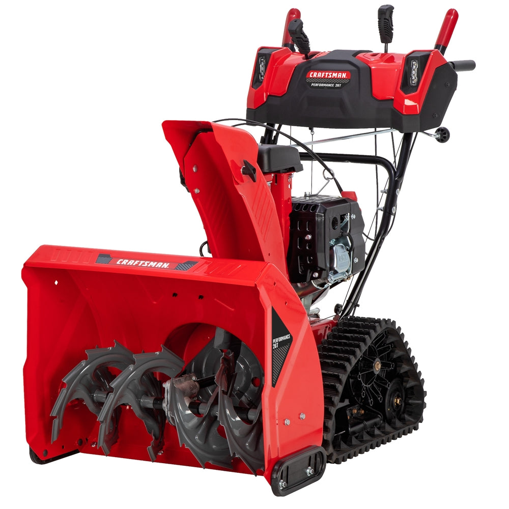 Restored CRAFTSMAN  Select 26 in 243-cc Two-stage Self-propelled Gas Snow Blower with Push-button Electric Start; Tracker  [Remanufactured]