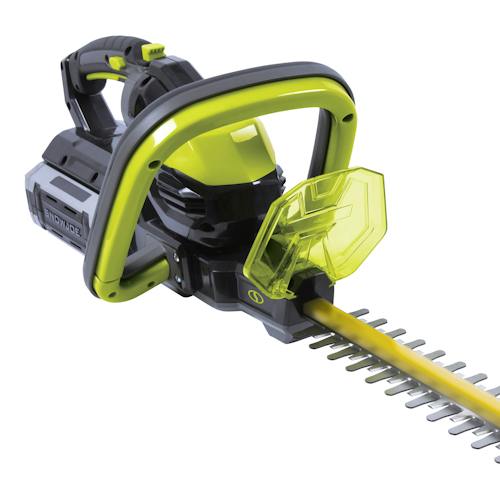 Restored Scratch and Dent Sun Joe iON100V-24HT-CT | 100-Volt iONPRO Cordless Handheld Hedge Trimmer | 24-Inch | Tool Only (Refurbished)