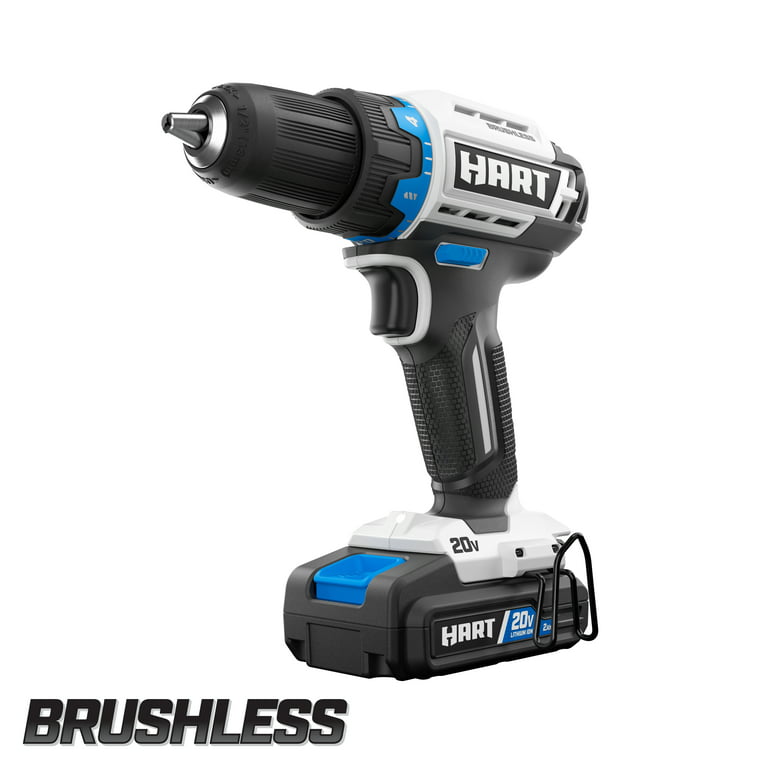 Restored Scratch and Dent HART 20 Volt Cordless Brushless Drill and Im JOE s Factory Outlet