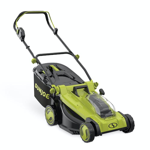 Restored Sun Joe 24V-X2-17LM-CT 48-Volt iON+ Cordless Lawn Mower | 17-inch | 6-Position | Collection Bag | Tool Only (Refurbished)