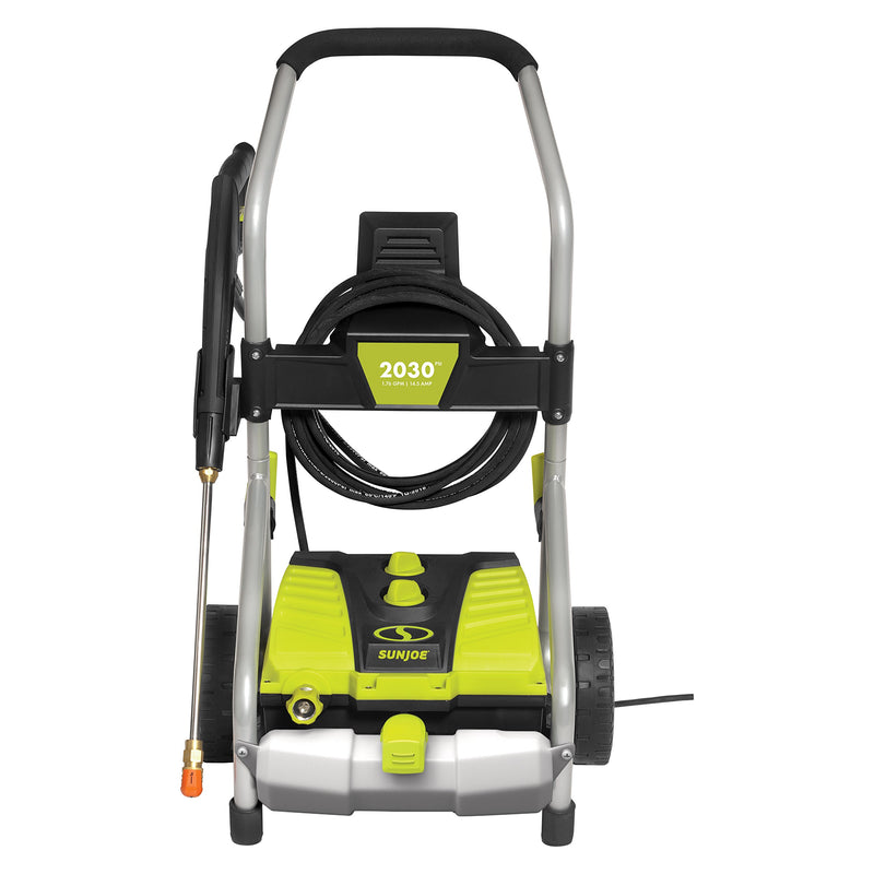 Restored Sun Joe SPX4000 Electric Pressure Washer | 14.5-Amp | Pressure Select Technology | 2030 PSI Max | 1.76 GPM Max | (Remanufactured)