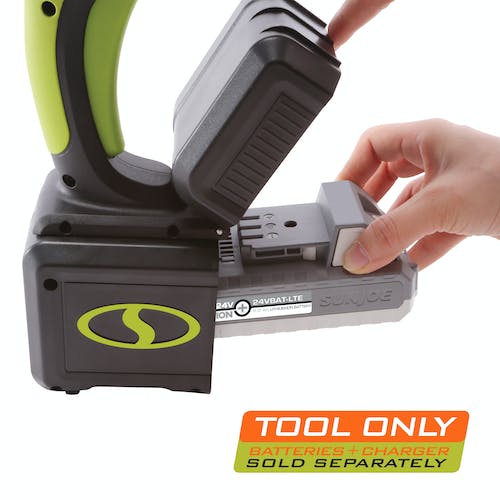 Restored Scratch and Dent Sun Joe 24V-PP350-CT 24-Volt IONMAX Power Cleaner | Tool Only | Ultra-Portable | 5-in-1 Twist Nozzle (Refurbished)