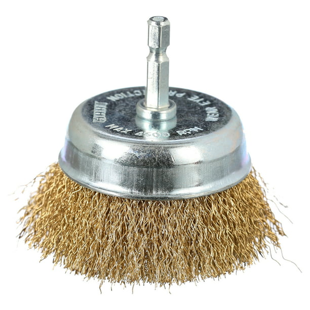 Restored Scratch and Dent HART 3-inch Coarse Wire Cup Brush (Refurbished)