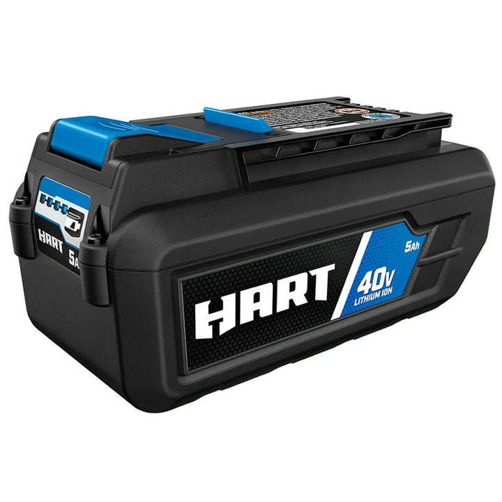 Restored HART 40-Volt Cordless Brushless Backpack Blower Kit (1) 5.0Ah Lithium-Ion Battery (Refurbished)
