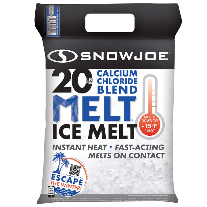 Snow Joe MELT20ESB | 20-Pound Calcium Chloride Ice Melt Blend | LOCAL PICKUP ONLY