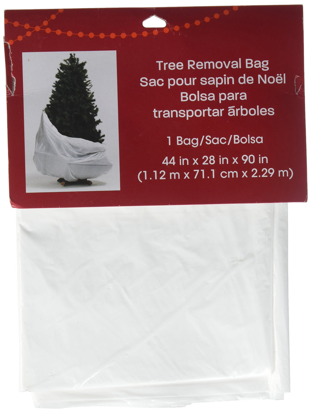 BERWICK OFFRAY LLC 14105886-B870 White Tree Removal Bag