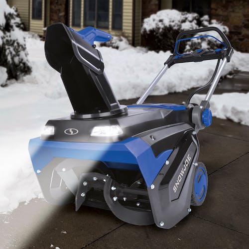 Restored Scratch and Dent Snow Joe 24V-X4-SB21-CT | 96-Volt MAX IONMAX Cordless Brushless Single-Stage Snow Blower | 21-inch | Tool Only (Refurbished)