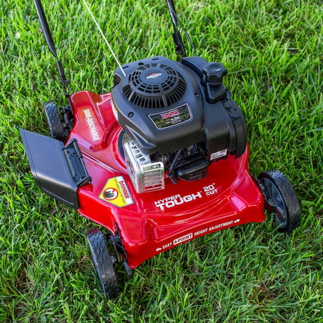 Restored Scratch and Dent Hyper Tough 20" Push Mower with 125cc Briggs and Stratton Engine (Refurbished)