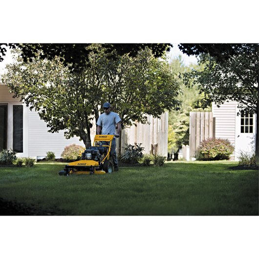DEWALT DW33 33 in. 382 cc OHV Electric Start Engine Wide-Area Gas Walk Behind Lawn Mower [Local Pickup Only]