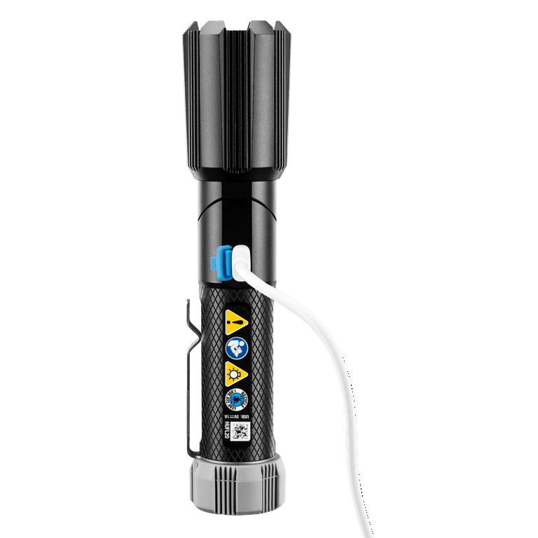 Restored HART Rechargeable LED Pivoting Flashlight, 500 Lumens, Magnetic Base (Refurbished)