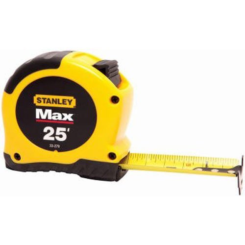 Max Tape 25Ft Stanley Tools Tape Measures and Tape Rules 33-279 076174332797 ..#FBEW435H 546Y34156SW610854