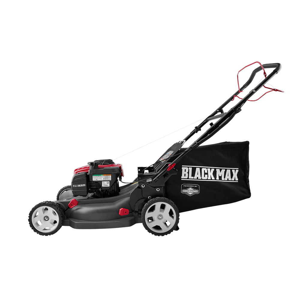 Restored Black Max 21-Inch 150cc Self-Propelled Gas Mower with
