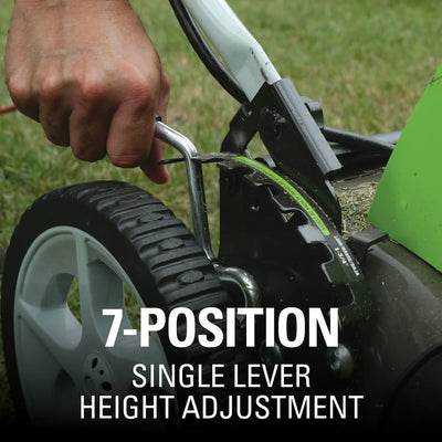 Restored Greenworks 13 Amp 21" Corded Lawn Mower (Refurbished)