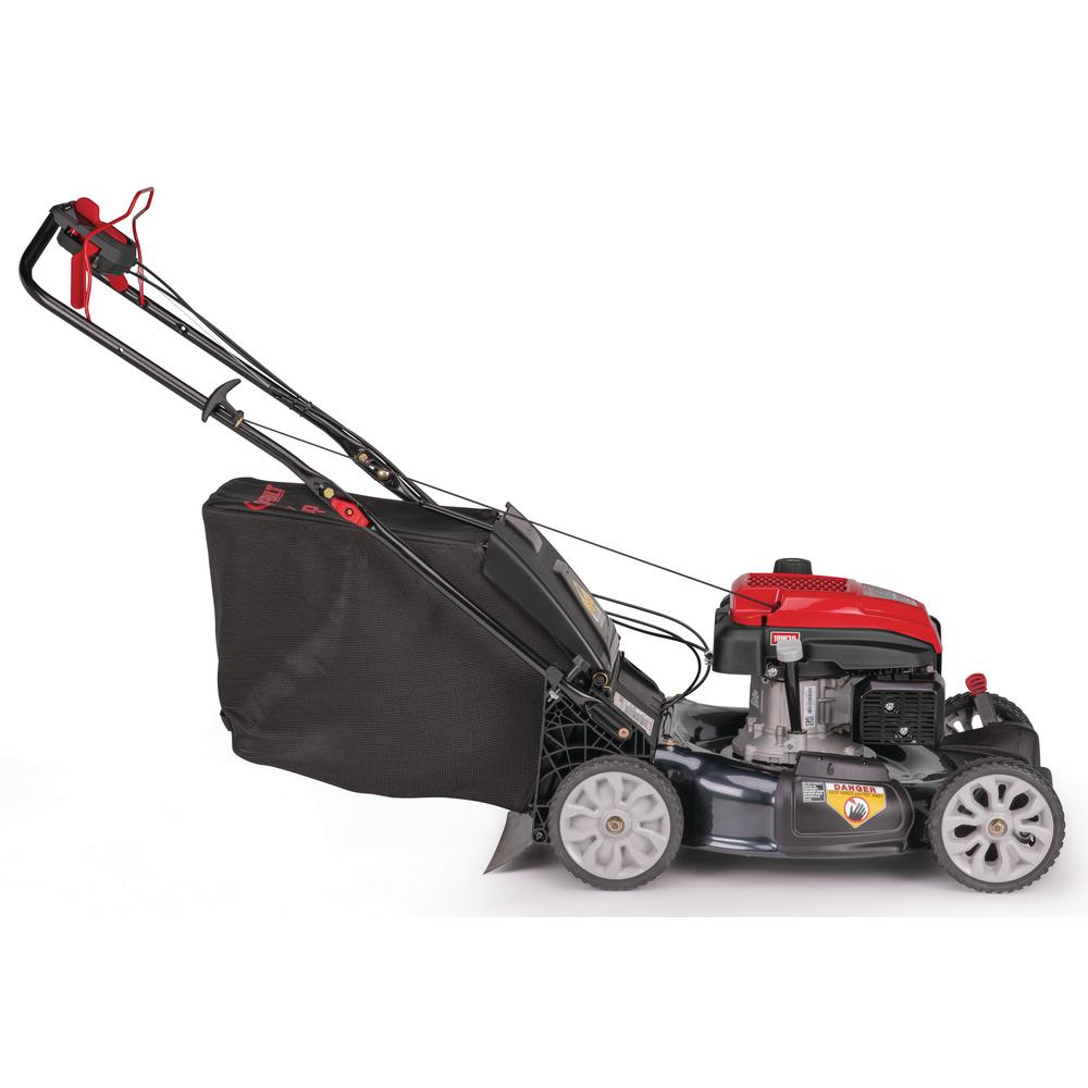 Troy-Bilt 300XP 21 in. 159 cc Gas Walk Behind Self Propelled Lawn Mower with Check Don't Change Oil, 3-in-1 TriAction Cutting System  [Remanufactured]