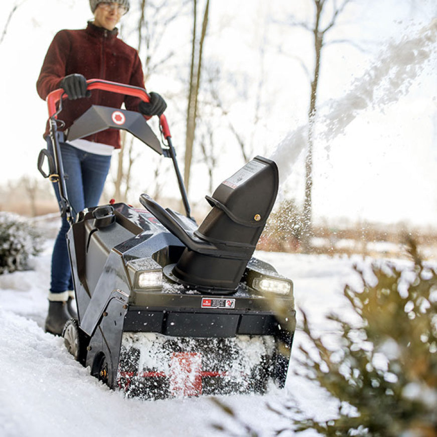 Troy-Bilt Squall 21 in. 123 cc Single-Stage Gas Snow Blower with E-Z Chute Control Model 123R