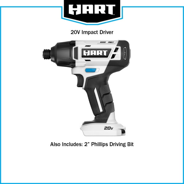 Restored HART Cordless 20-Volt Brushless 1/2-inch Drill/Driver (20V Battery Not Included) (Refurbished)