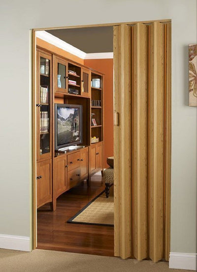 LTL Home Products OK3680K Oakmont Interior Multifold Folding Accordion Door, Oak