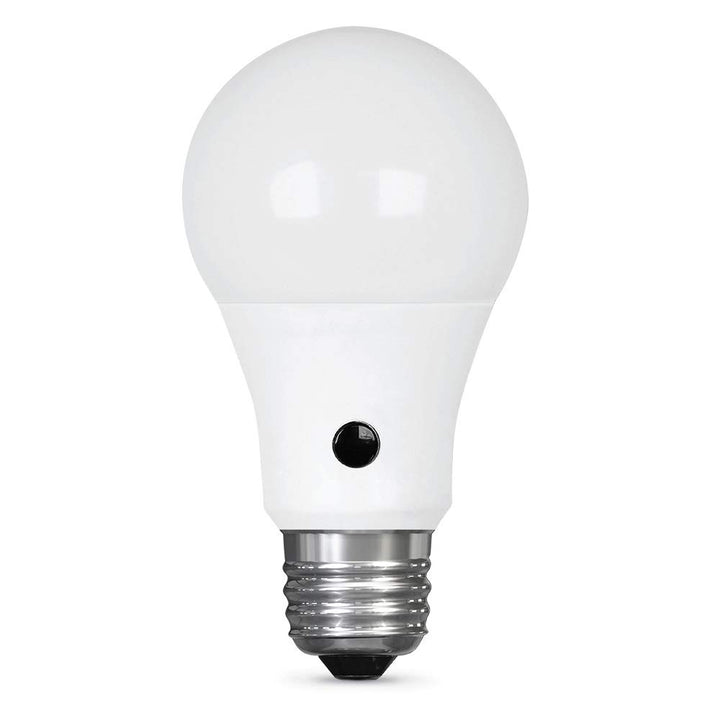 FEIT ELECTRIC A800/950CA/DD/LEDI 60W Equivalent 10.6W, Intelli Dusk to Dawn A19 LED Light Bulb, 5000K Daylight