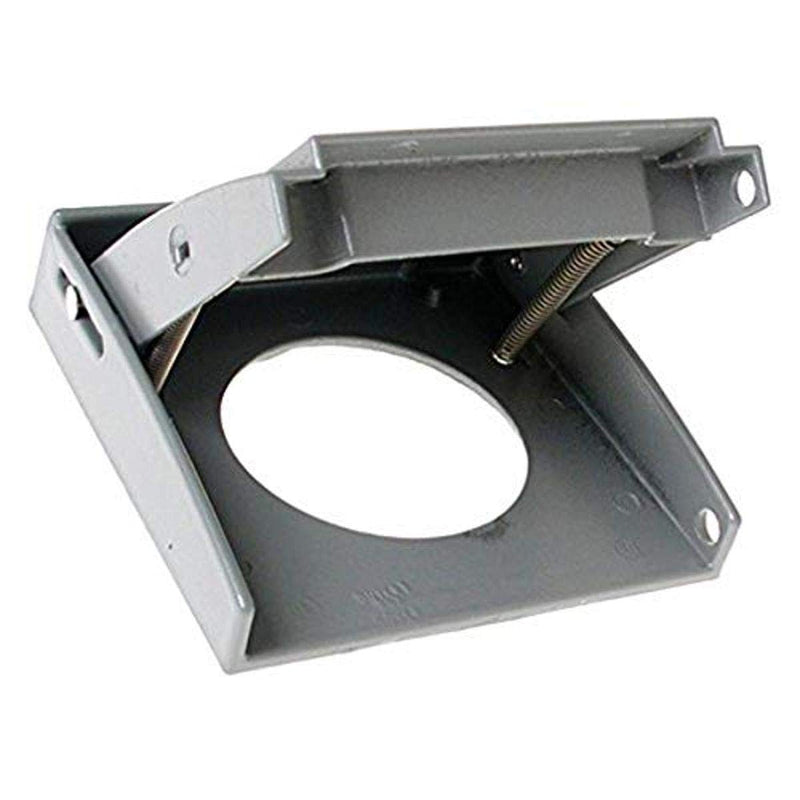 Hubbell-Bell 5034-0 Rayntite Weatherproof Device Cover, 2-5/8 in Dia X 4-1/2 in L X 4-9/16 in W, Gray