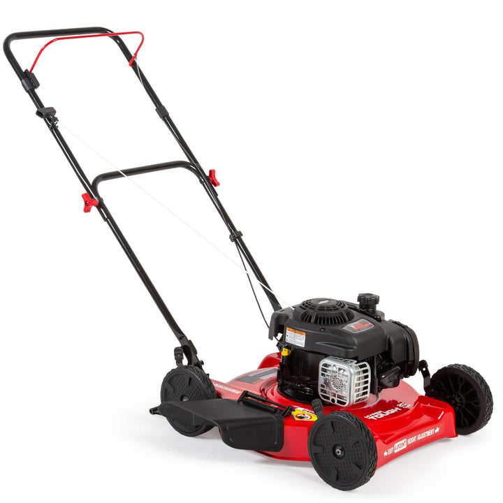Restored Hyper Tough 20-inch 125cc Gas Push Mower with Briggs & Stratton Engine (Assembly Details: 46.9 lbs; 22.10-inch Height) (Refurbished)