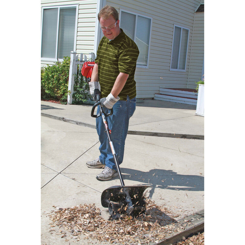TrimmerPlus BR720 Power Broom Attachment with Nylon Bristles and Poly