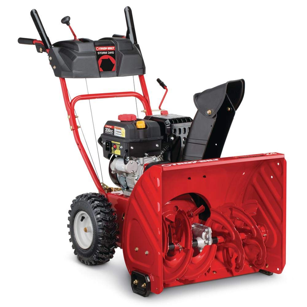 Troy-Bilt Storm 2410 24 in. Two-Stage 208cc Electric Start Self Propelled Gas Snow Blower [Remanufactured]