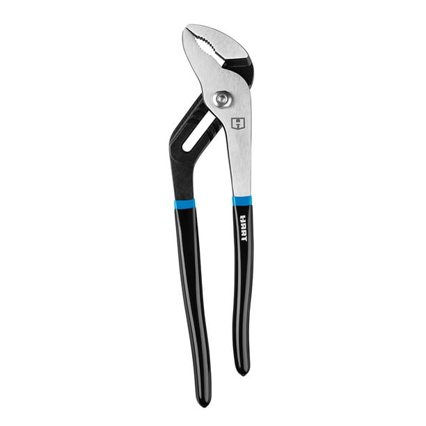 Restored HART 12-inch Groove Joint Pliers, Hardened Teeth, Comfort Grip (Refurbished)