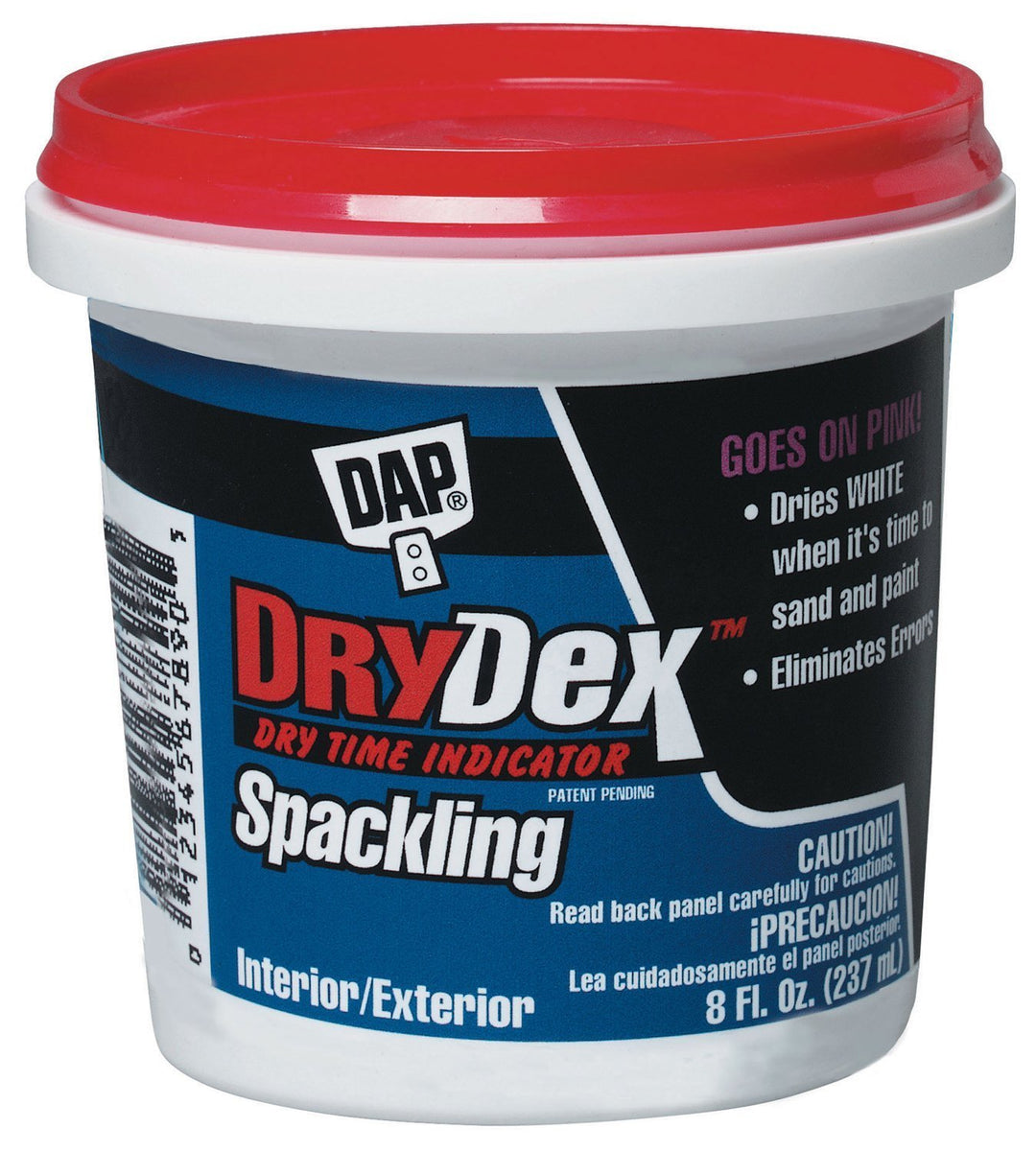 DAP 12328 1/2 Pint DryDex Spackling Interior/Exterior White