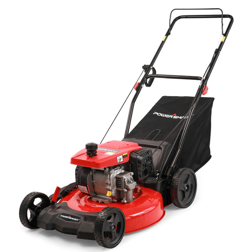 Restored PowerSmart 21'' 209cc Gas Push Lawn Mower Red DB2194PH (Refur ...