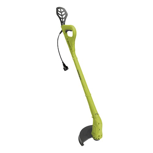 Restored Scratch and Dent Sun Joe TRJ608E Electric String Trimmer | 10-inch | 2.8-Amp | Semi-Auto Feed (Refurbished)