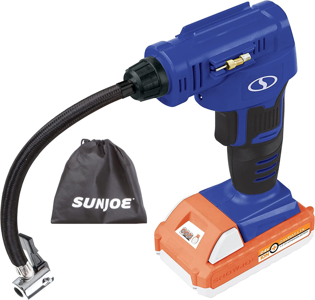 Sun Joe 24V-AJC-LTX-SJB 24-Volt iON+ Cordless Portable Air