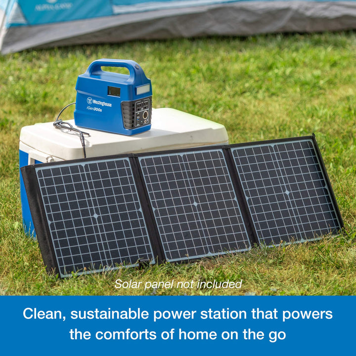 Restored Scratch and Dent Westinghouse 296Wh 600 Peak Watt Portable Power Station and Solar Generator, (Solar Panel Not Included) (Refurbished)