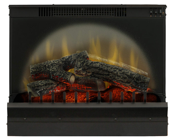 Dimplex U.S DFI2309 Standard 23" Log Set Electric Fireplace Insert, 120V, 1375W, 11.5 Amps, Black