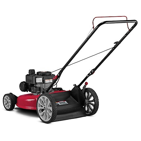 Restored Scratch and Dent Troy-Bilt TB105 21 in. 140cc Gas-Powered 2-in-1 Push Lawn Mower (Refurbished)