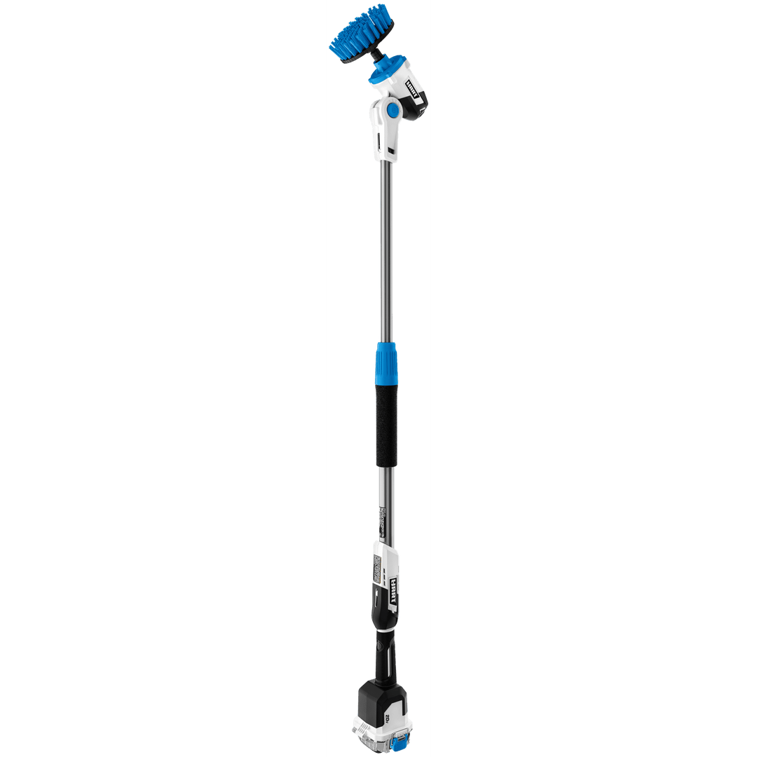 Restored Scratch and Dent HART 20-Volt Telescoping Scrubber Kit (1) 20-Volt 1.5Ah Lithium-Ion Battery (Refurbished)