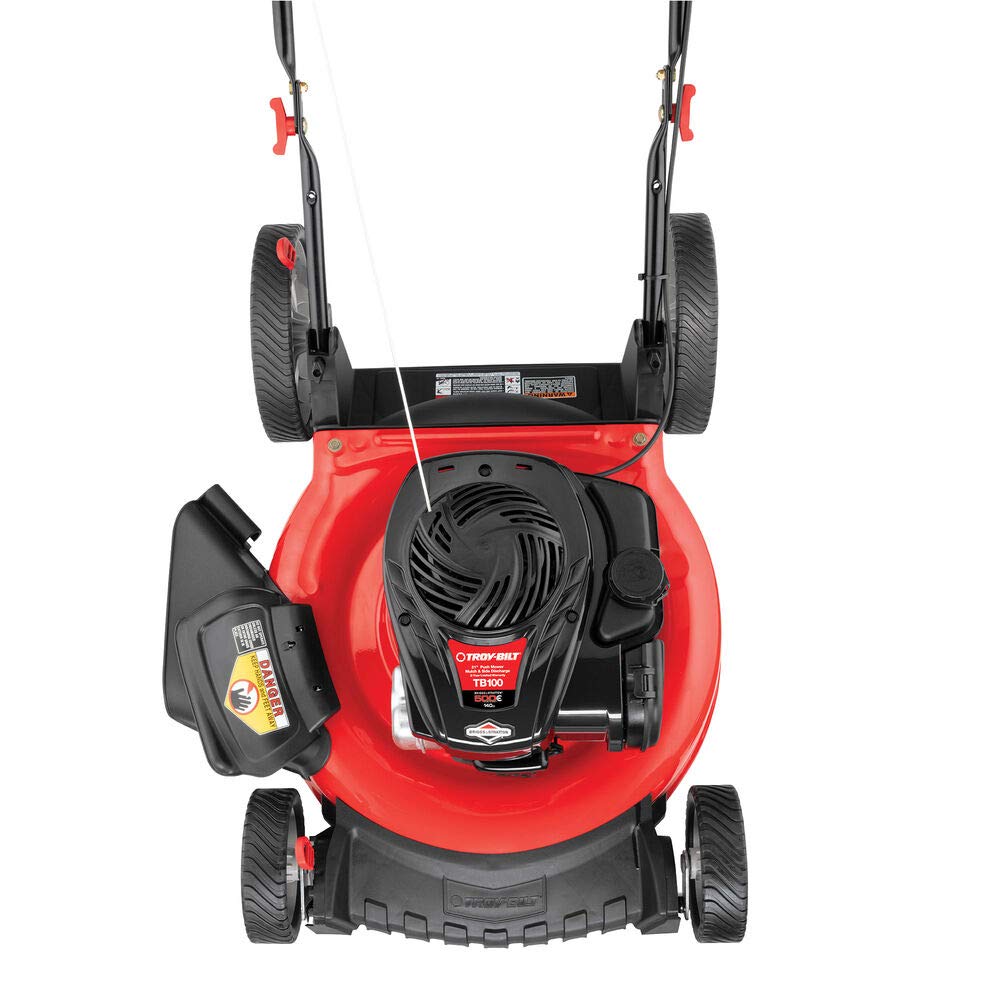 Troy-Bilt TB100 Walk Behind Push Mower with Briggs and Straton Engine [Remanufactured]