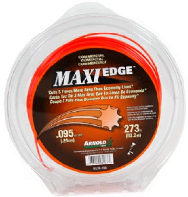Arnold Maxi-Edge .095-Inch x 200-Foot Commercial Grade String Trimmer Line