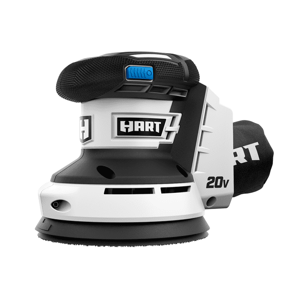 Restored Scratch and Dent HART 20-Volt Cordless Random Orbit Sander and Dust Bag Kit (1) 20-Volt 1.5 Lithium-Ion Battery (Refurbished)