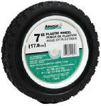 Arnold 490-321-0002 Plastic Wheel with 35 lb. Load Rating - 7-Inch x 1.5-Inch , Black