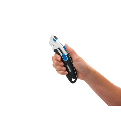 Restored HART 2-in-1 Safety Utility Knife, In-Handle Blade Storage (Refurbished)