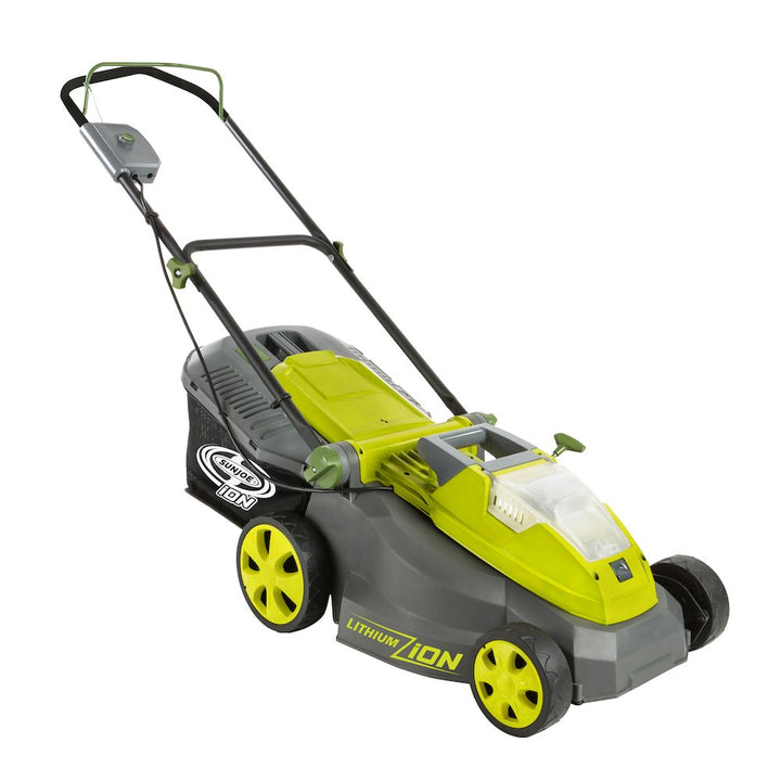 Sun Joe iON16LM 40 V 16-Inch Cordless Lawn Mower with Brushless Motor
