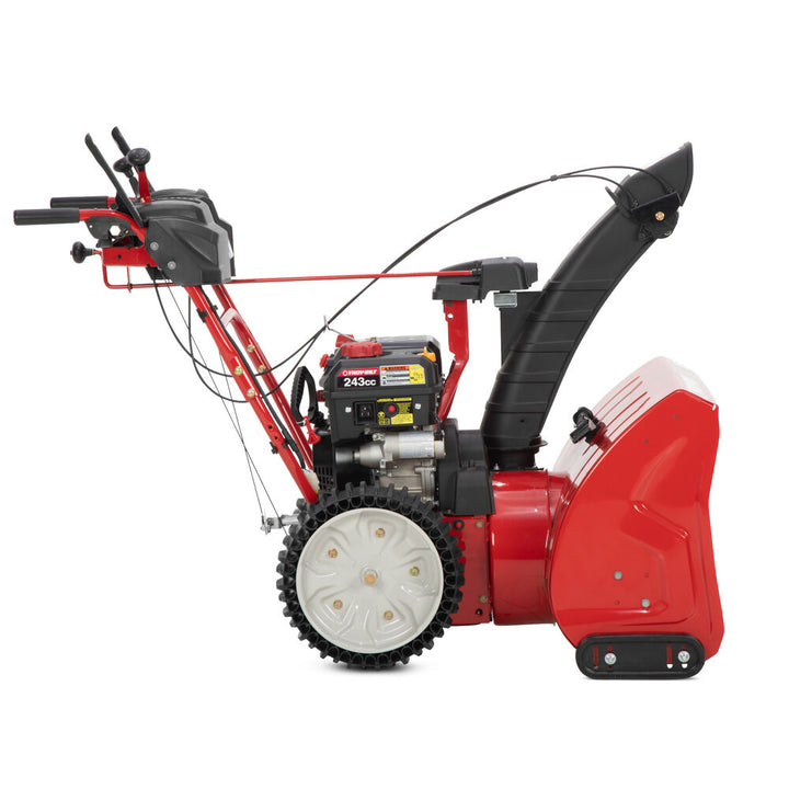Troy-Bilt Storm 2620 26 in. 243 cc 2-Stage Self Propelled Gas Snow Blower with Electric Start, Airless Tires, and Includes Snow Cab