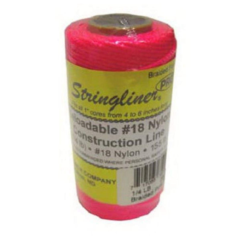 STRINGLINER Company 35162 Braided Construction Line, Fluorescent Pink